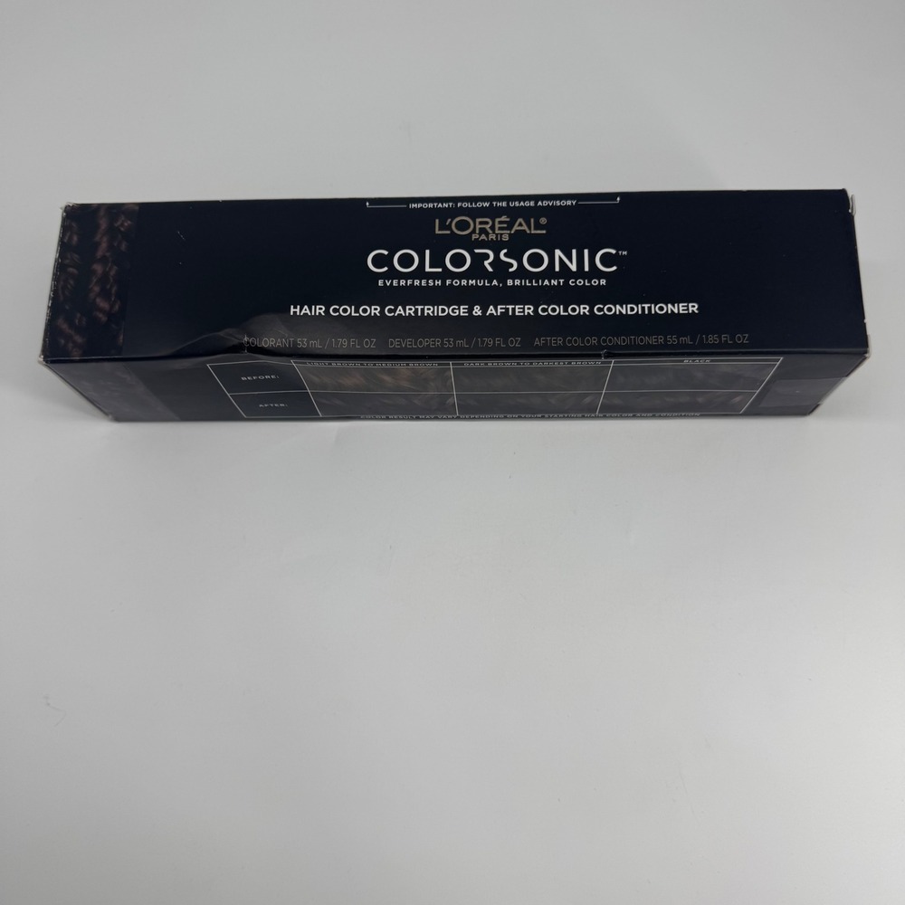 L'Oreal Paris Colorsonic Permanent Hair Color Cartridge - 3M Dark Brown Mahogany